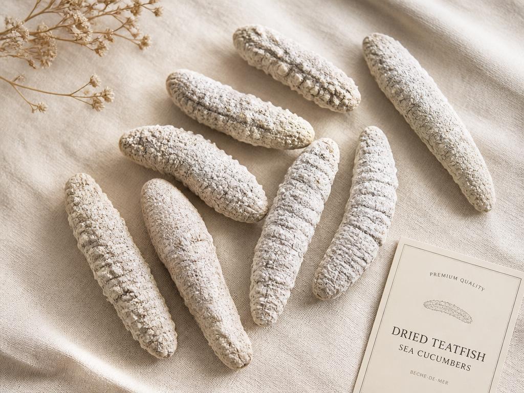 Dried White Teatfish sea cucumber